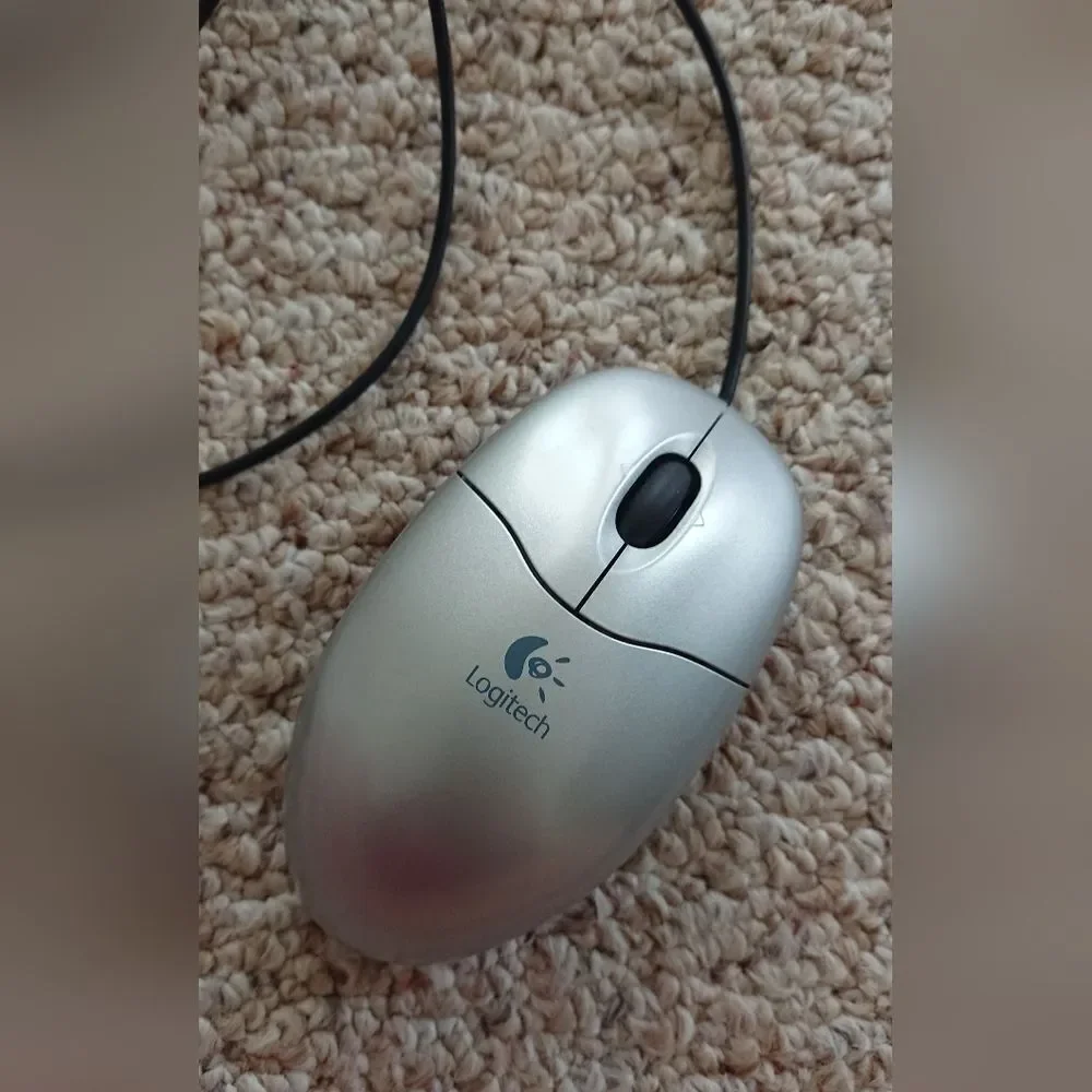 logitech laser wired mouse